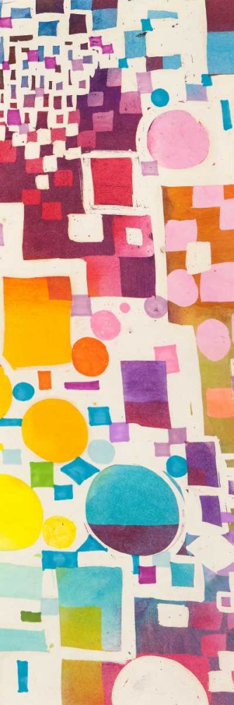 Art Print: Multicolor Pattern III