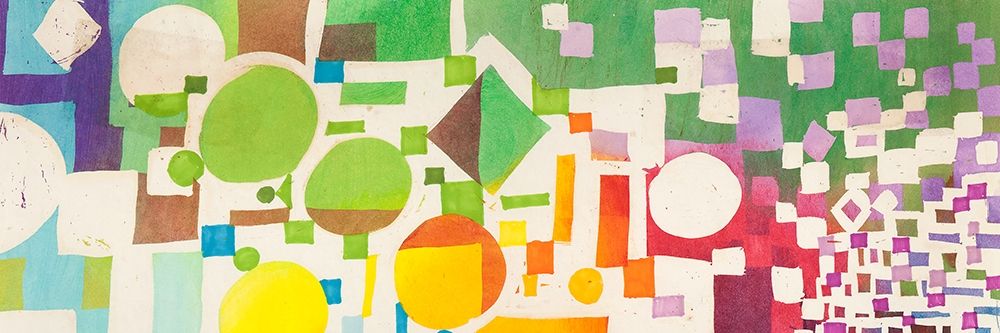 Art Print: Multicolor Pattern VI