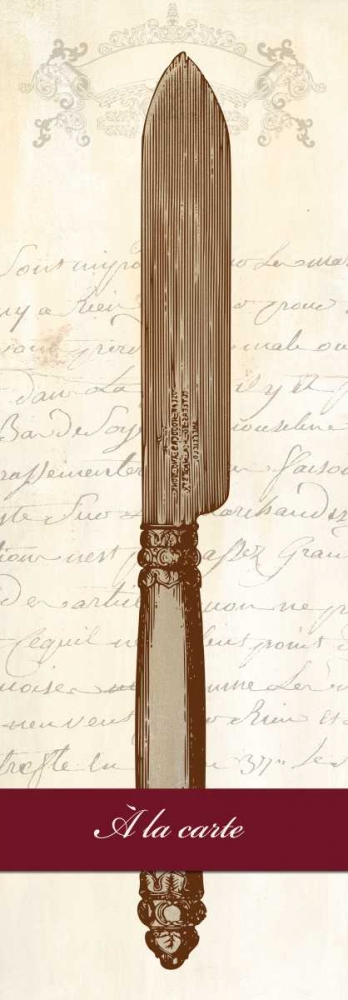 Wall Art Painting id:44272, Name: A la carte, Artist: Dellal, Remy