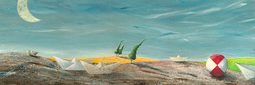 Art Print: Rotolando verso Sud