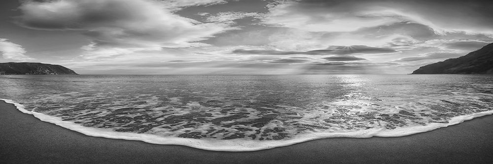 Wall art: Onda del mattino (BW), by Ferrua, Fulvio