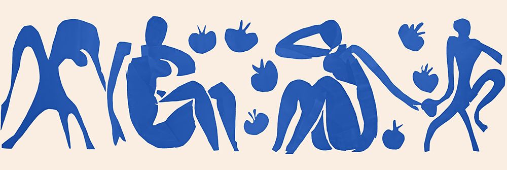 Wall art: Femmes et Singes, by Matisse, Henri