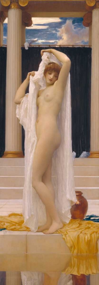 Wall Art Painting id:44009, Name: The Bath of Psyche, Artist: Leighton, Frederic