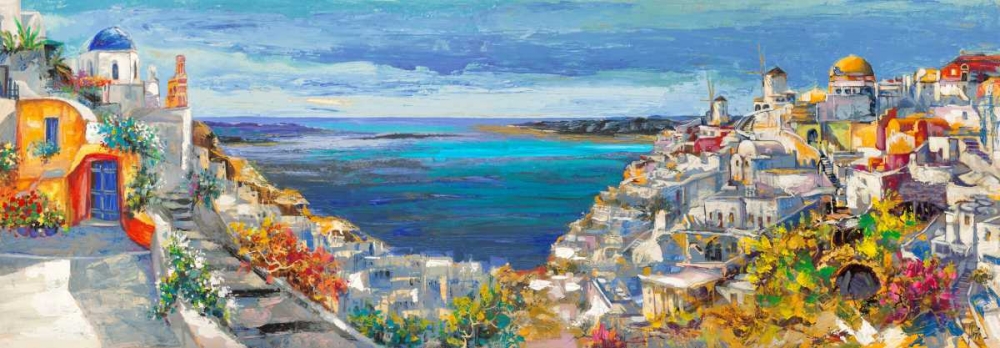 Art Print: Santorini