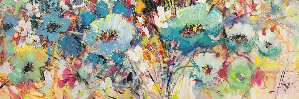 Art Print: Campo di fiori in Primavera II (detail)