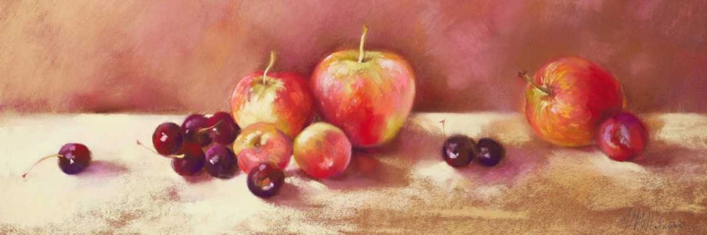 Art Print: Cherries and Apples