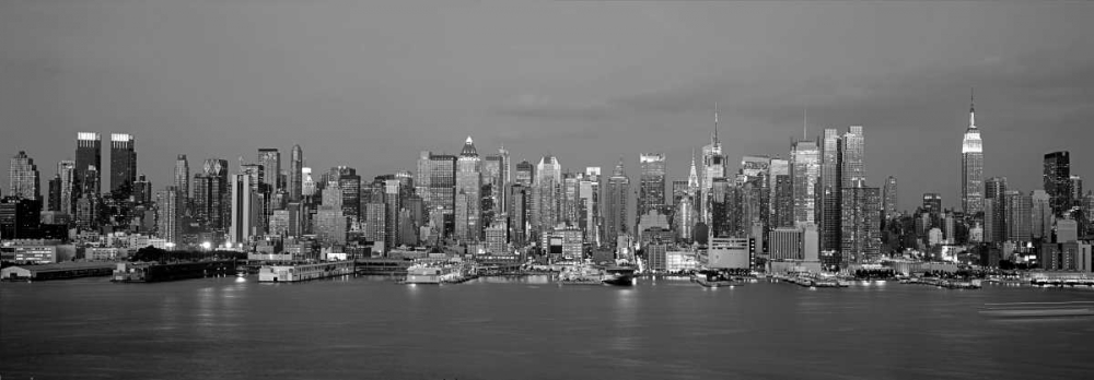 Art Print: Manhattan Skyline NYC