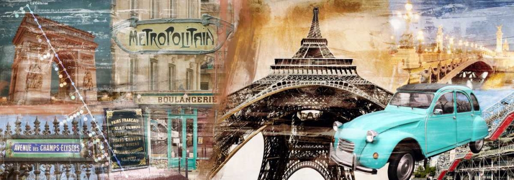 Wall art: Parisienne, by Farrell, Terry