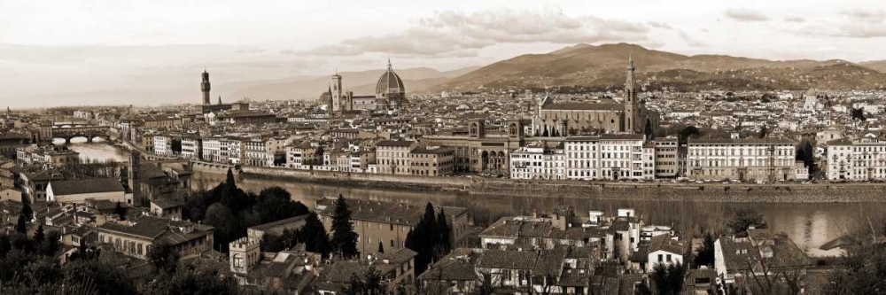 Wall art: Panoramic view of Florence, by Ratsenskiy, Vadim