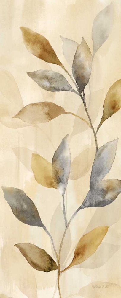 Art Print: Majestic Leaves Panel II