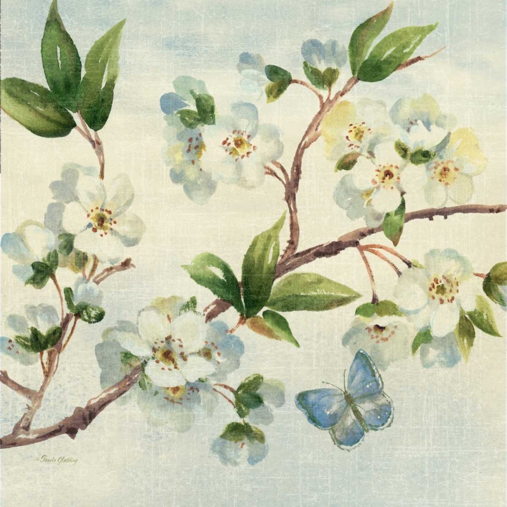 Wall Art Painting id:105971, Name: Cherry Bloom II, Artist: Gladding, Pamela