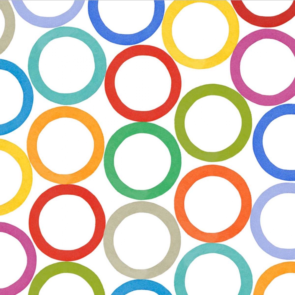 Wall Art Painting id:171752, Name: Painters Palette Multi I, Artist: Nancy Green Design