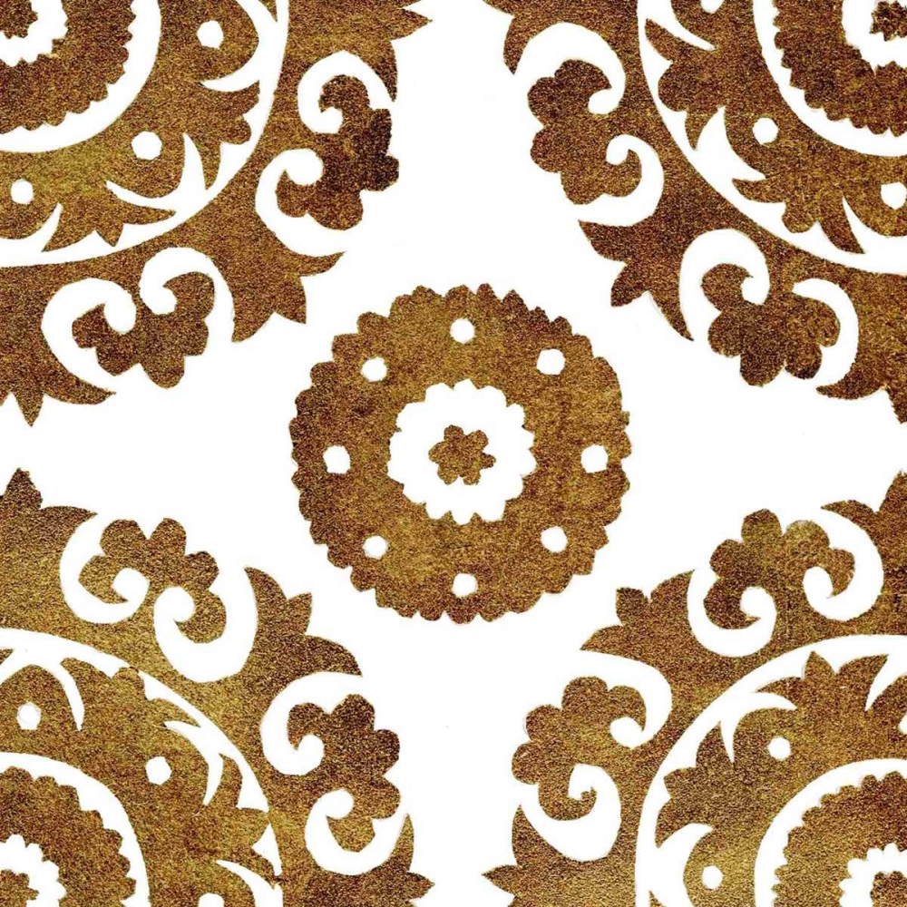 Art Print: Golden Opportunity Suzani I