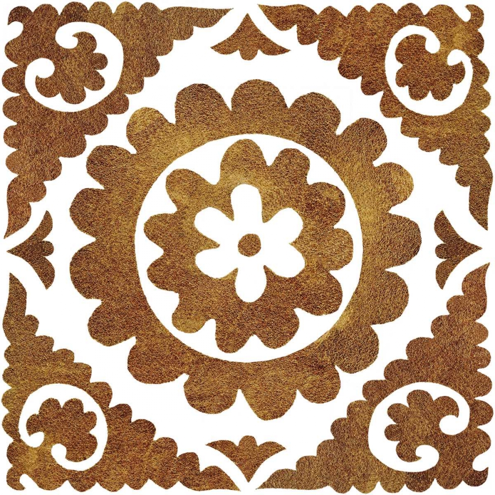 Art Print: Golden Opportunity Suzani IV