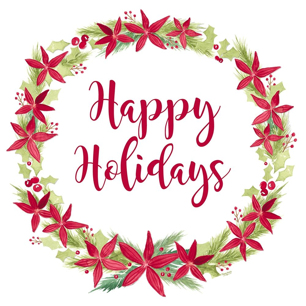 Wall Art Painting id:194641, Name: Be Joyful Happy Holidays, Artist: Reed, Tara