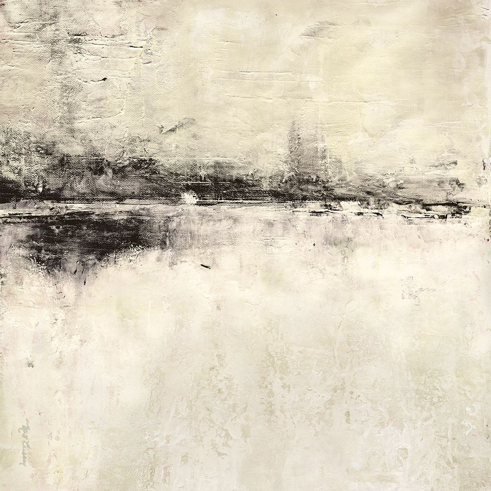 Wall Art Painting id:194449, Name: Reflection in Ebony Square, Artist: Cusson, Marie-Elaine