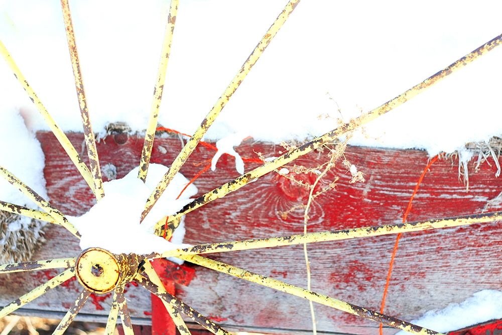 Art Print: Winter Wagon