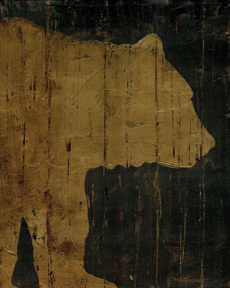 Art Print: Rustic Lodge Animals Bear