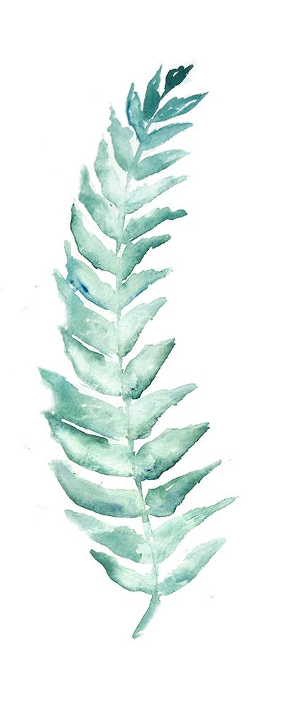 Art Print: Botanical Fern Single I