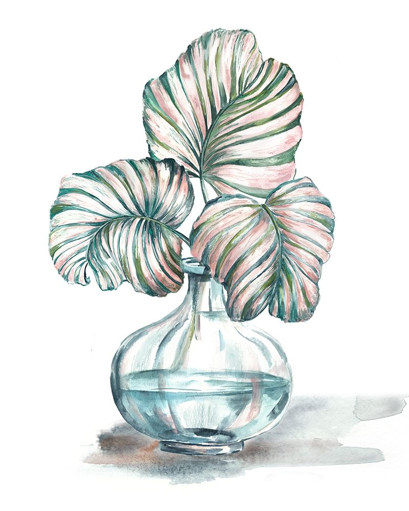 Wall art: Island Tropics Frond in Bottle IV, by Tre Sorelle Studios