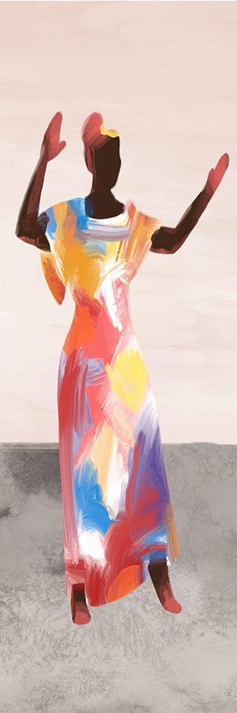 Wall art: Dancing Solo III, by Bannarot