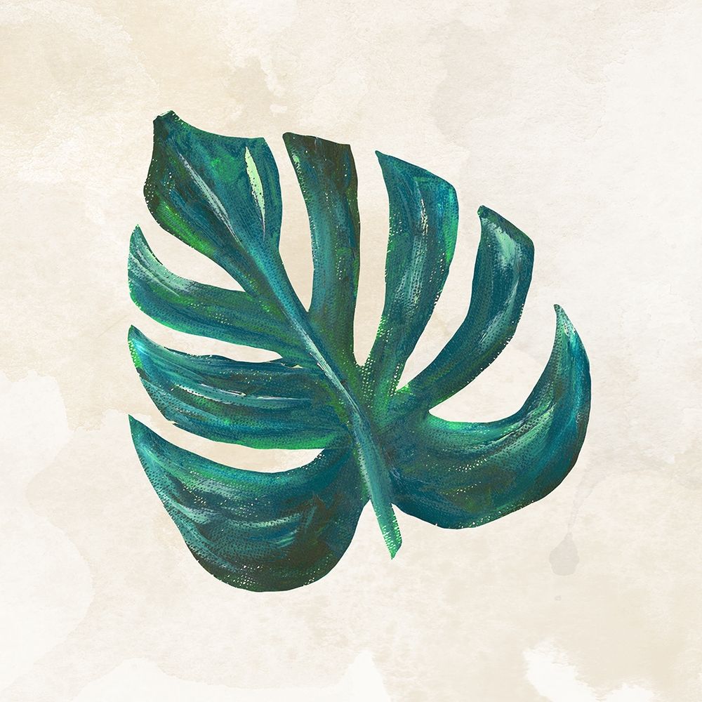 Wall art: Tropical Leaves III, by Lee C
