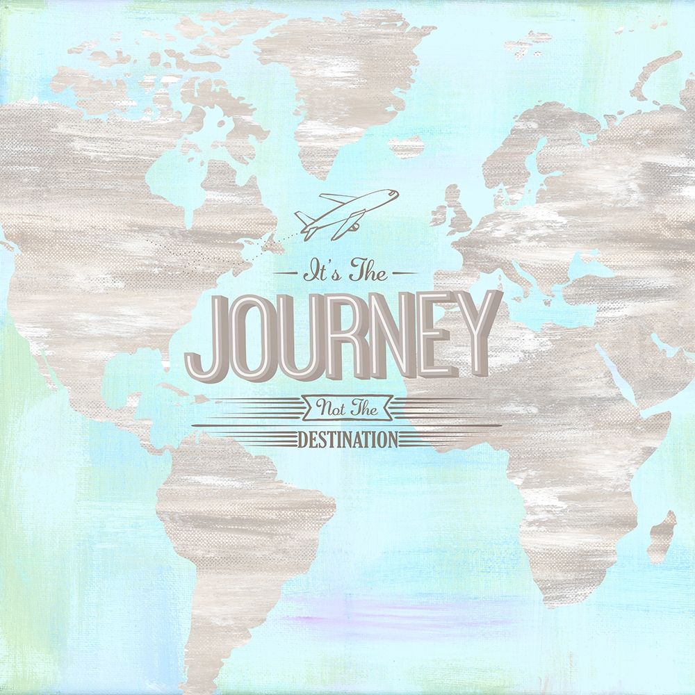 Art Print: Journey and Explore I