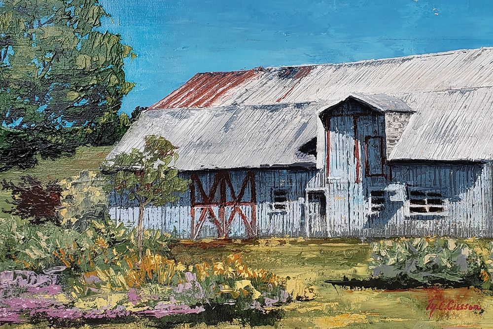 Art Print: Portrait of a Barn  landscape