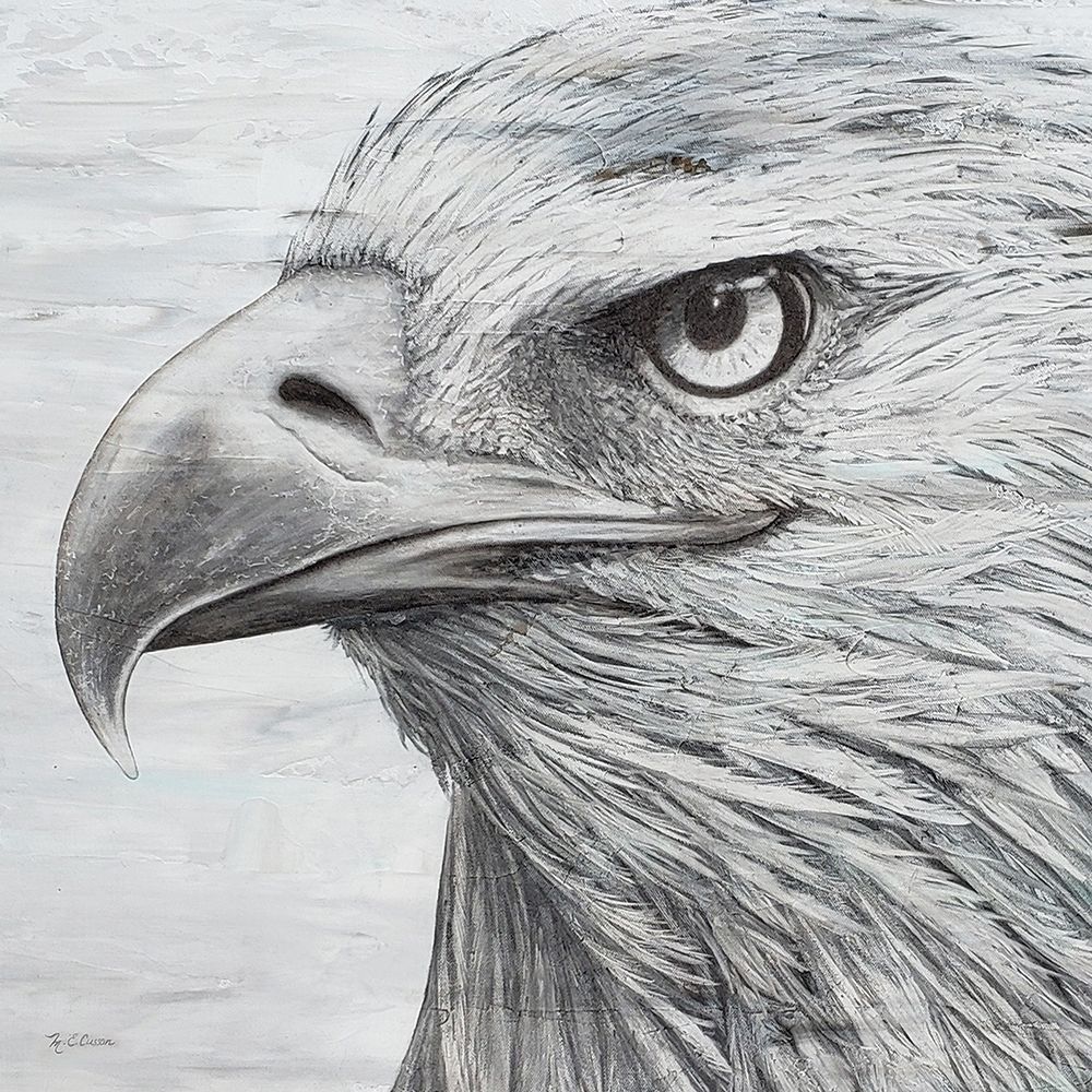 Art Print: Portrait of an Eagle