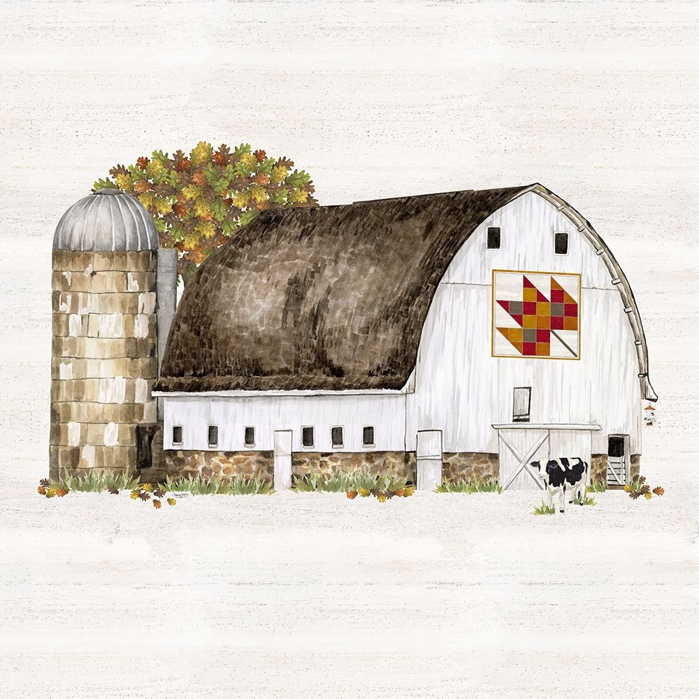 Wall art: Fall Barn Quilt II, by Reed, Tara