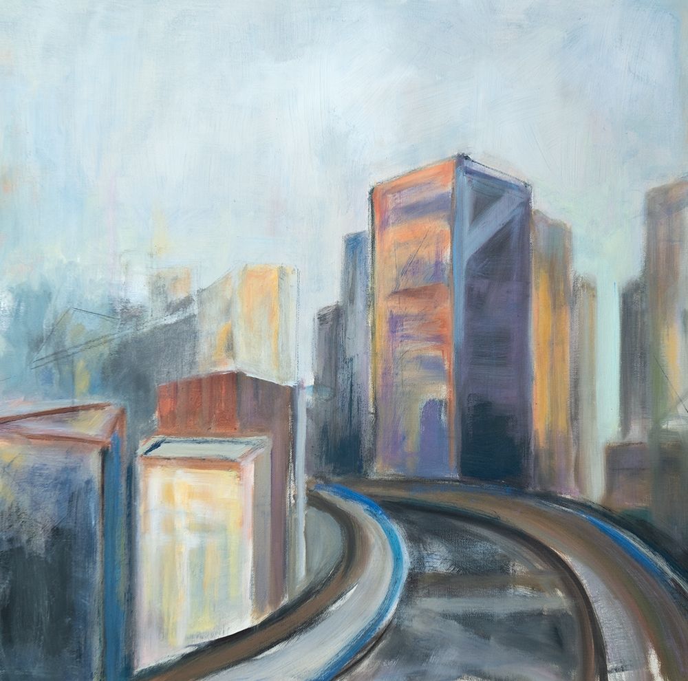 Wall Art Painting id:427743, Name: Over the Tracks, Artist: Marie, Susanne