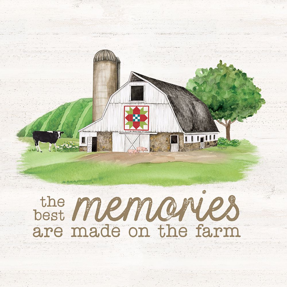 Wall art: Spring on the Farm IV-Memories, by Reed, Tara