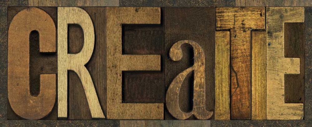 Wall Art Painting id:53513, Name: Printers Block Sentiment Panel II, Artist: Reed, Tara