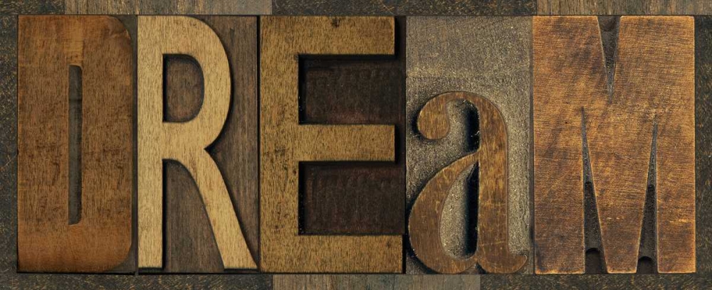 Wall Art Painting id:53514, Name: Printers Block Sentiment Panel III, Artist: Reed, Tara