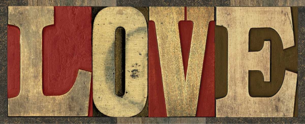 Wall Art Painting id:53519, Name: Printers Block Sentiment Spice V, Artist: Reed, Tara