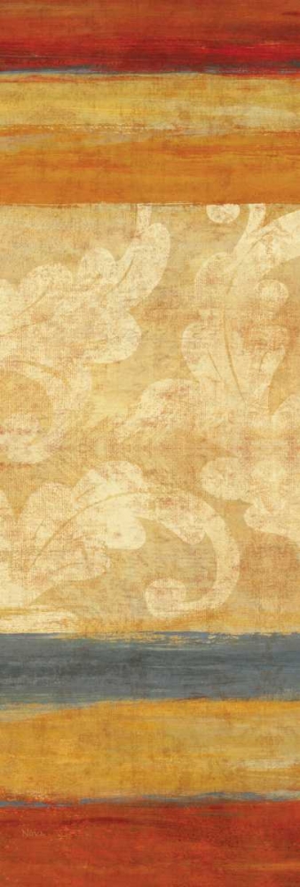 Art Print: Tapestry Stripe Panel I