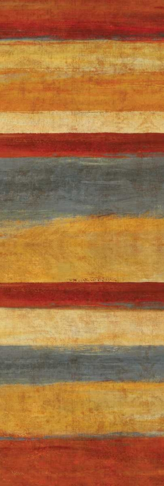 Art Print: Abstract Stripe Panels I