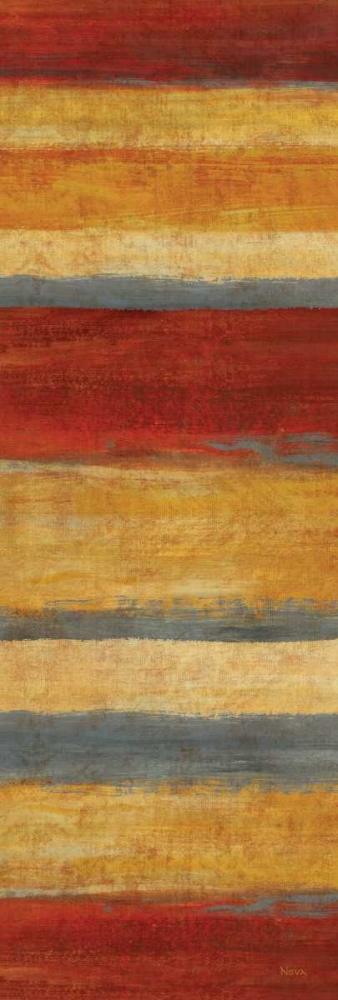 Art Print: Abstract Stripe Panels II