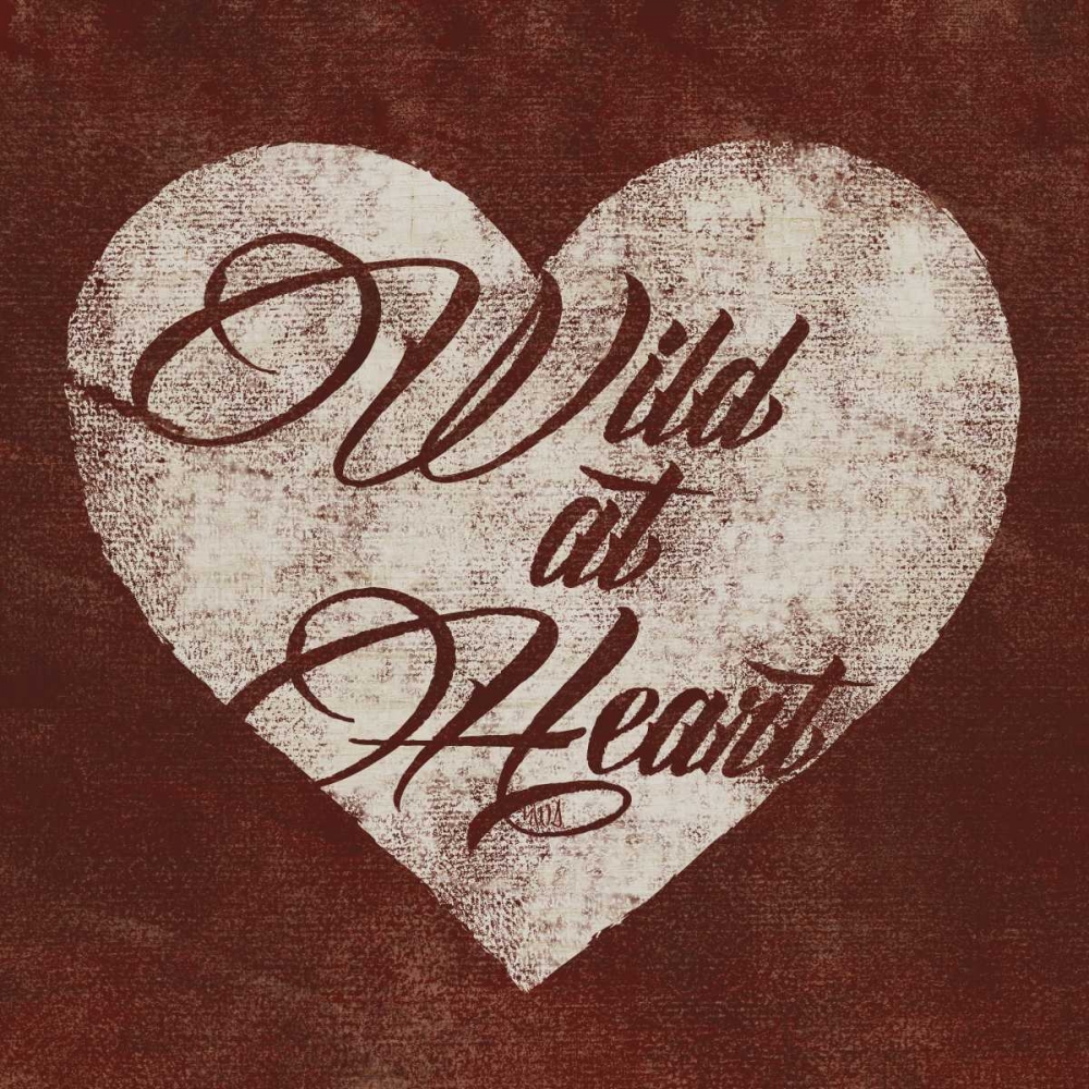 Art Print: Graffiti Heart I