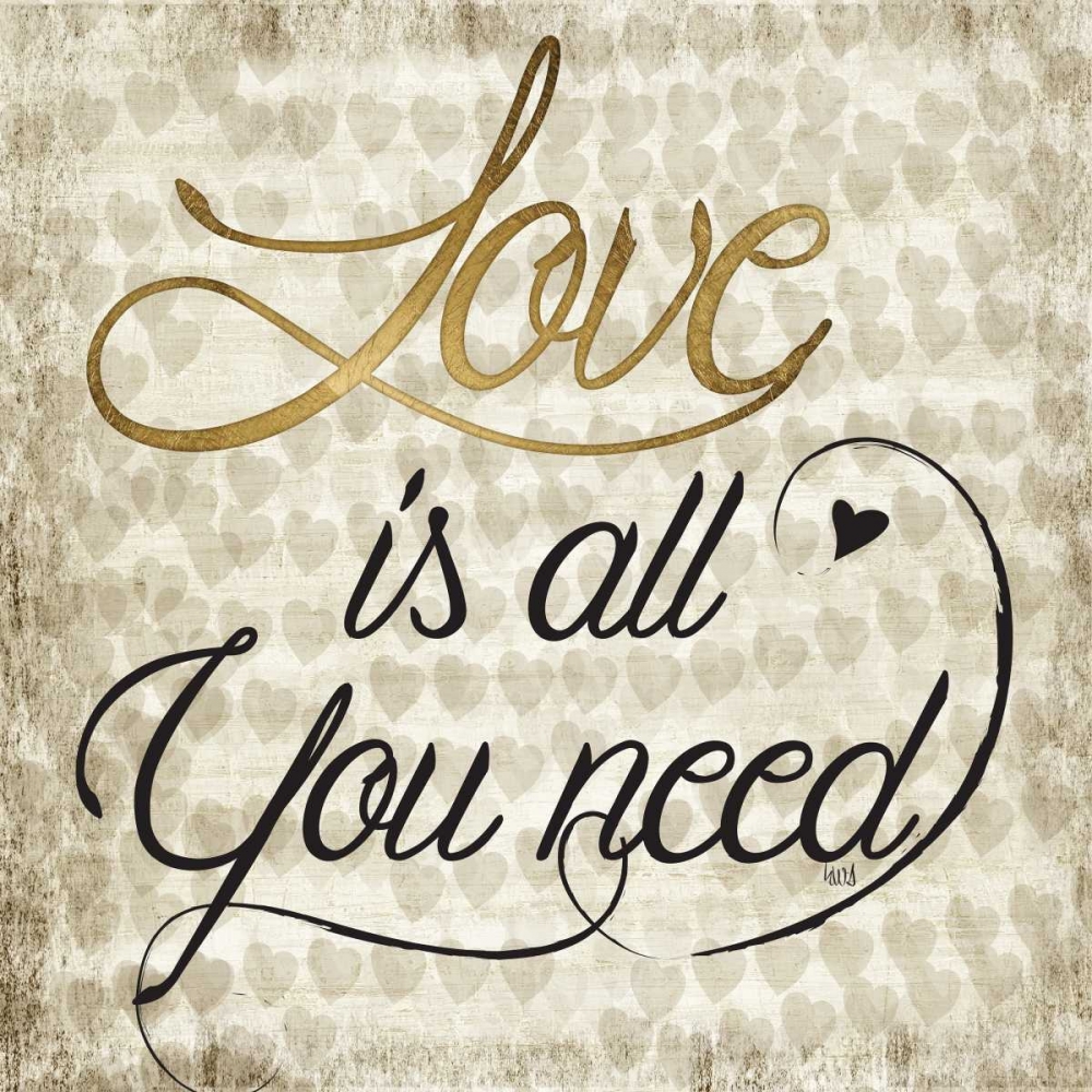 Art Print: Love Life I