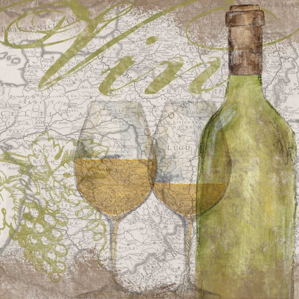 Wall Art Painting id:52947, Name: Vino and Vin II , Artist: Reed, Tara