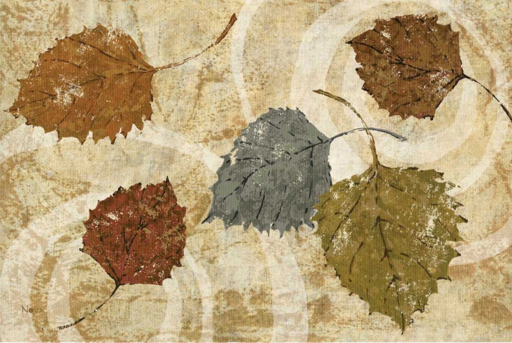 Wall art: Golden Autumn Landscape , by Studio Nova