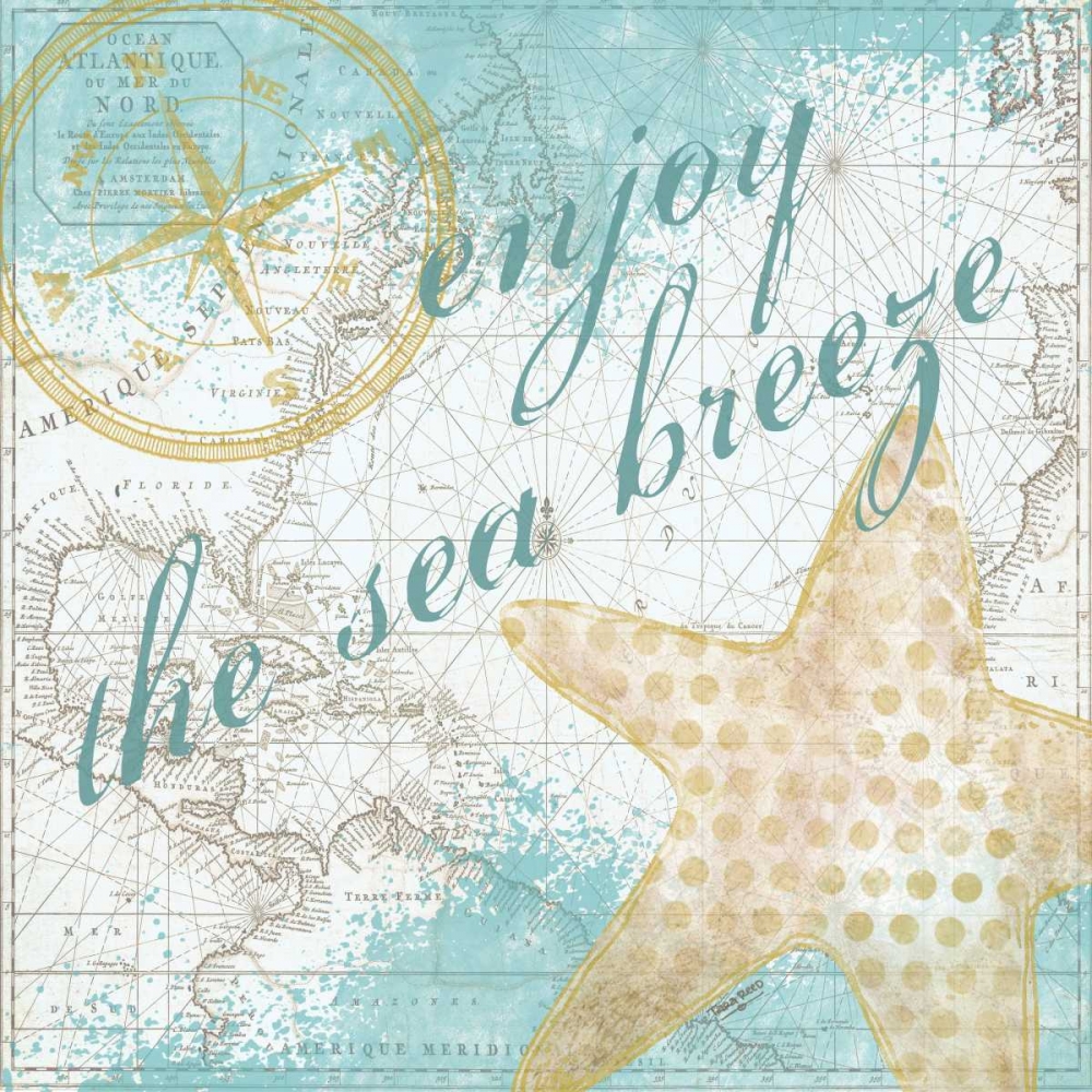 Wall Art Painting id:52989, Name: Look to the Sea II , Artist: Reed, Tara