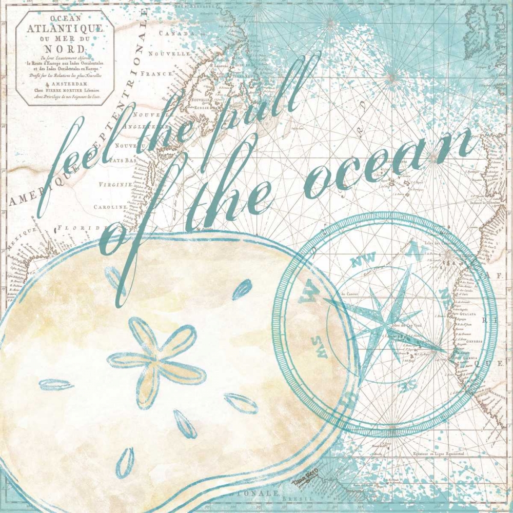 Wall Art Painting id:52990, Name: Look to the Sea III , Artist: Reed, Tara