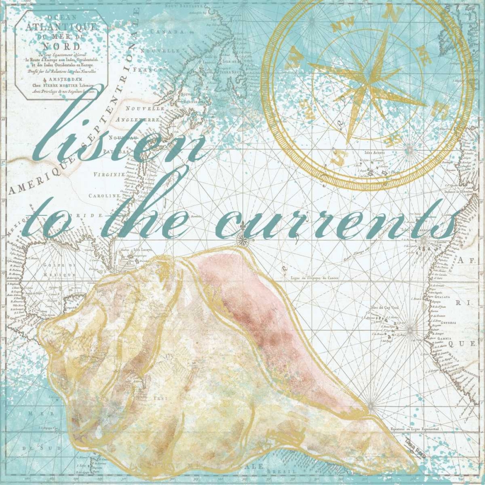 Wall Art Painting id:52991, Name: Look to the Sea IV , Artist: Reed, Tara