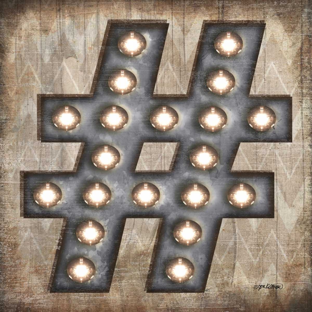 Wall art: Marquee Symbols I , by Killeen, Jen