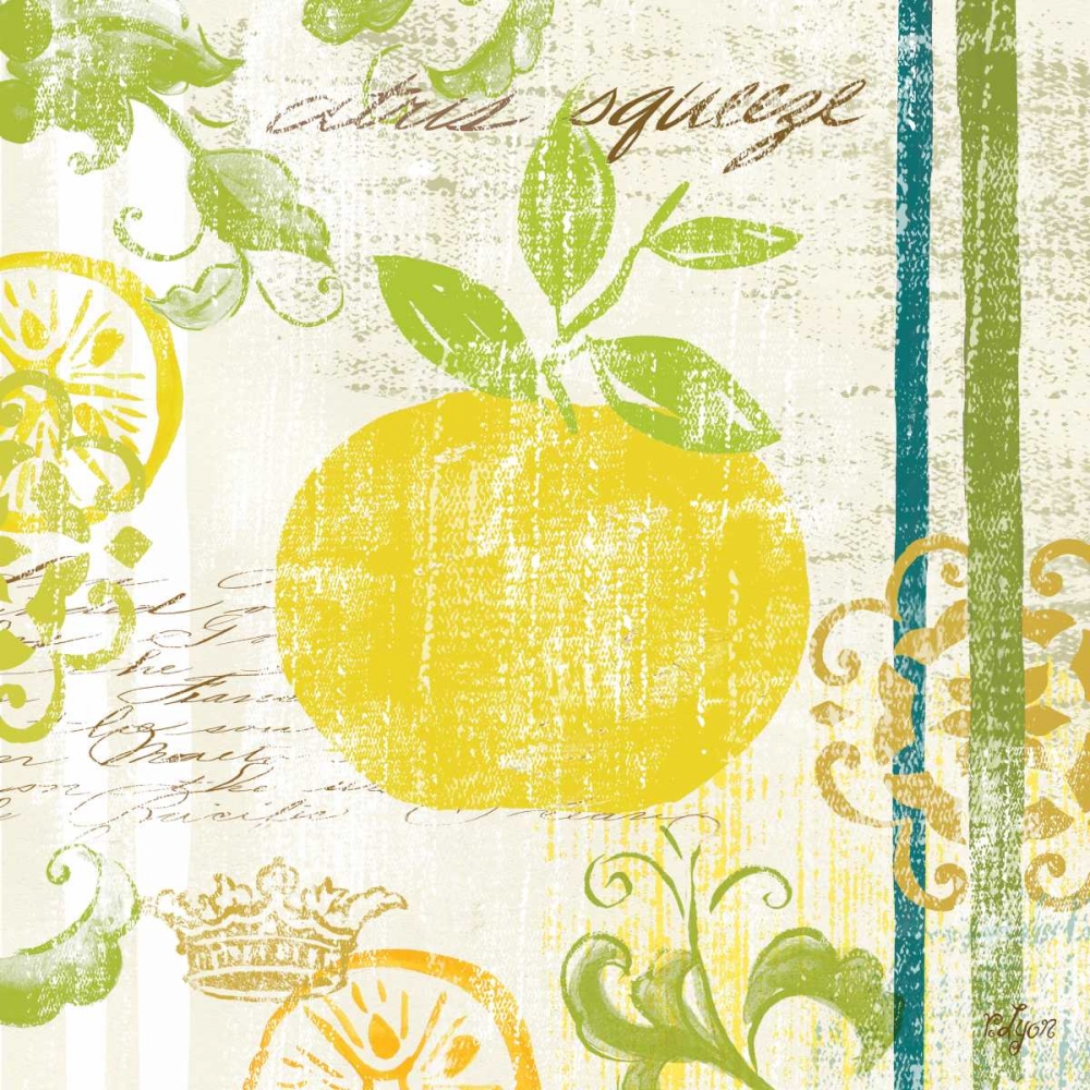 Wall Art Painting id:53025, Name: Fruit Crush IV , Artist: Lyon, Rebecca