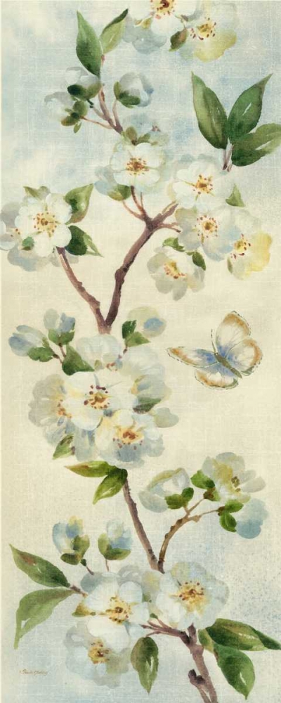 Wall art: Cherry Bloom Panel I, by Gladding, Pamela