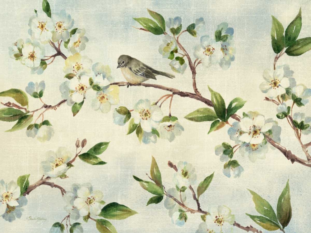 Wall art: Cherry Bloom Landscape, by Gladding, Pamela