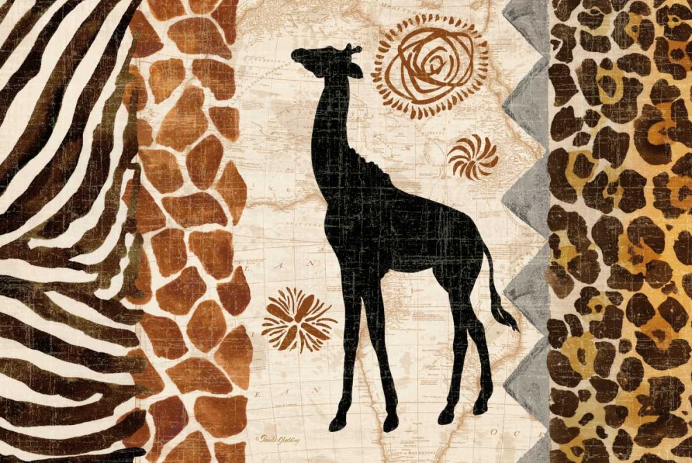 Wall art: Safari Jungle Landscape, by Gladding, Pamela